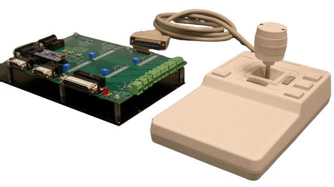 Manual Motion Controller and Motor Driver Using a Joystick