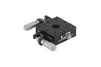 Manual Dual-axis Super Thin Linear Positioning Stage Picture size 60 mm * 60 mm