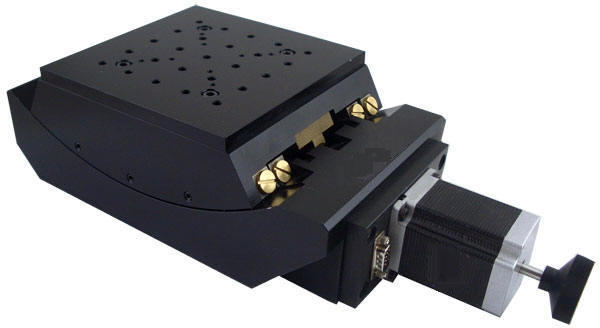 Motorized Goniometer Stage, Table Size: 160 mm x 160 mm, Range of Travel: +/-15 Degrees