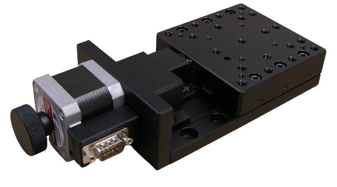 Motorized Single-axis Table, Range of Travel: 30 mm