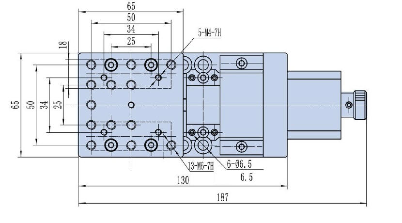 Stepper Motor Driven Single-axis Vertical Stage, Travel: 15 mm