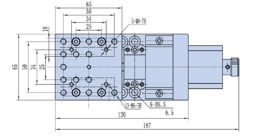 Stepper Motor Driven Two-axis XZ-plane Stage, Travel  : 15 mm
