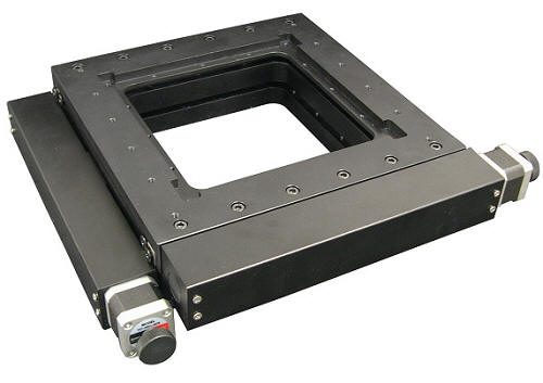 Motorized  Dual-axis Table, Range of Travel: 100 mm x 100 mm