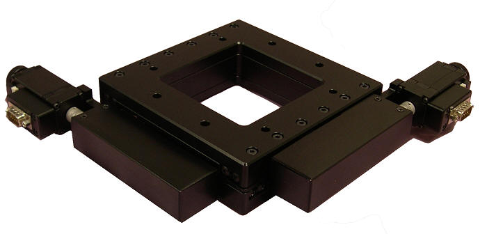 Motorized  Dual-axis Table, Range of Travel: 50 mm x 50 mm