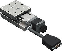 Motorized Single-axis Linear Stainless Steel Type without Cover Positioning Stages, Precision Grade 