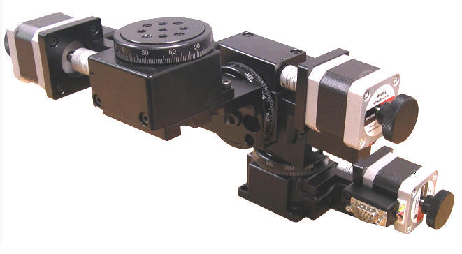 Three-axis Yaw, Pitch and Roll Stage, Stage Diameter: 60mm