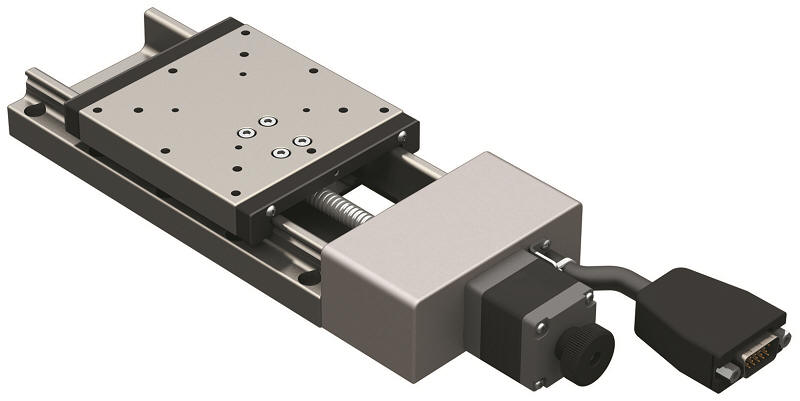 Motorized Single-axis Linear Stainless Steel Type without Cover Positioning Stages